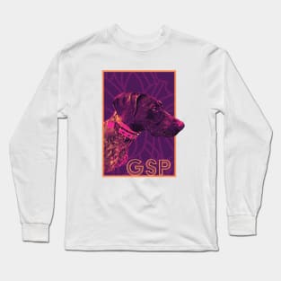 The Pink Pup - German Shorthaired Pointer Long Sleeve T-Shirt